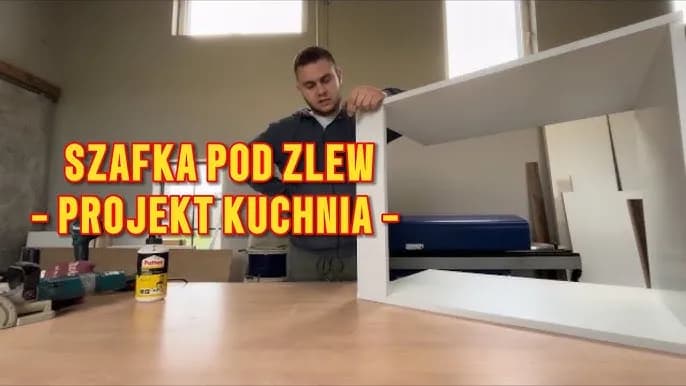 Jak zrobić szafkę pod zlewozmywak - proste kroki, uniknij błędów